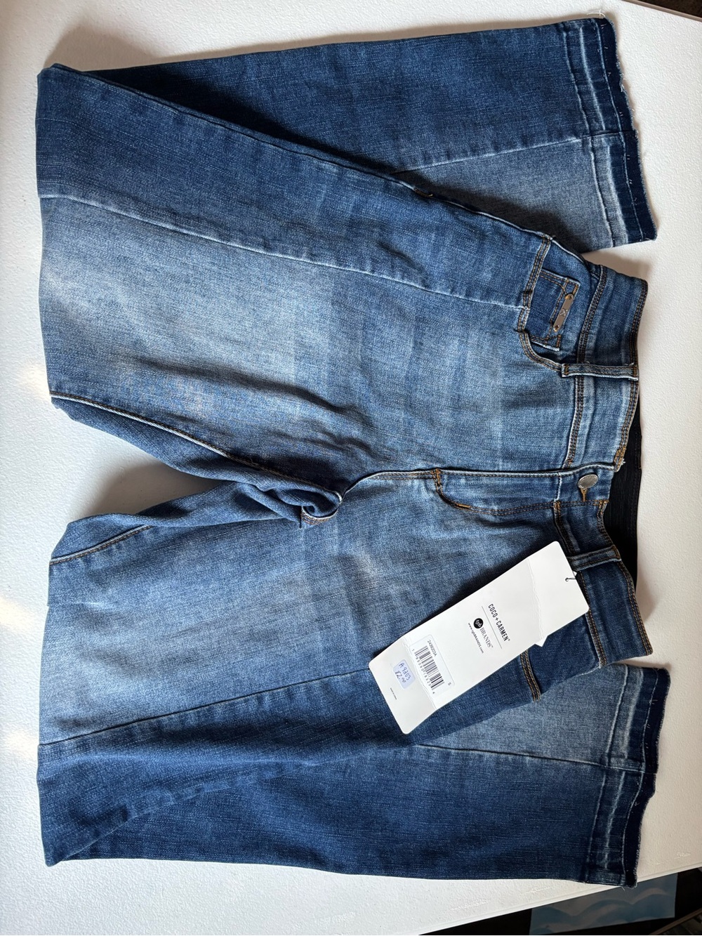 Coco + Carmen Blue Denim Shorts with Tag